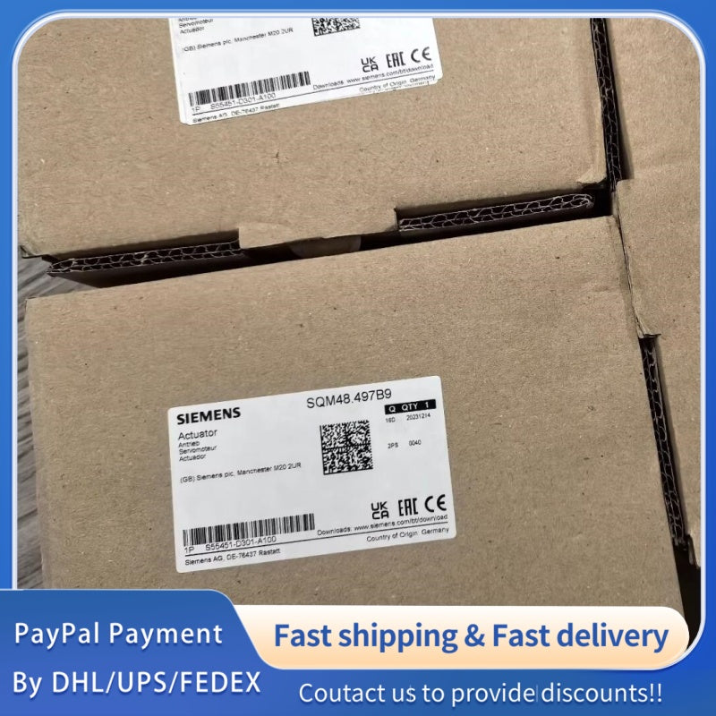 1  PCS NEW Siemens Actuator SQM48.497B9 #LYQ007