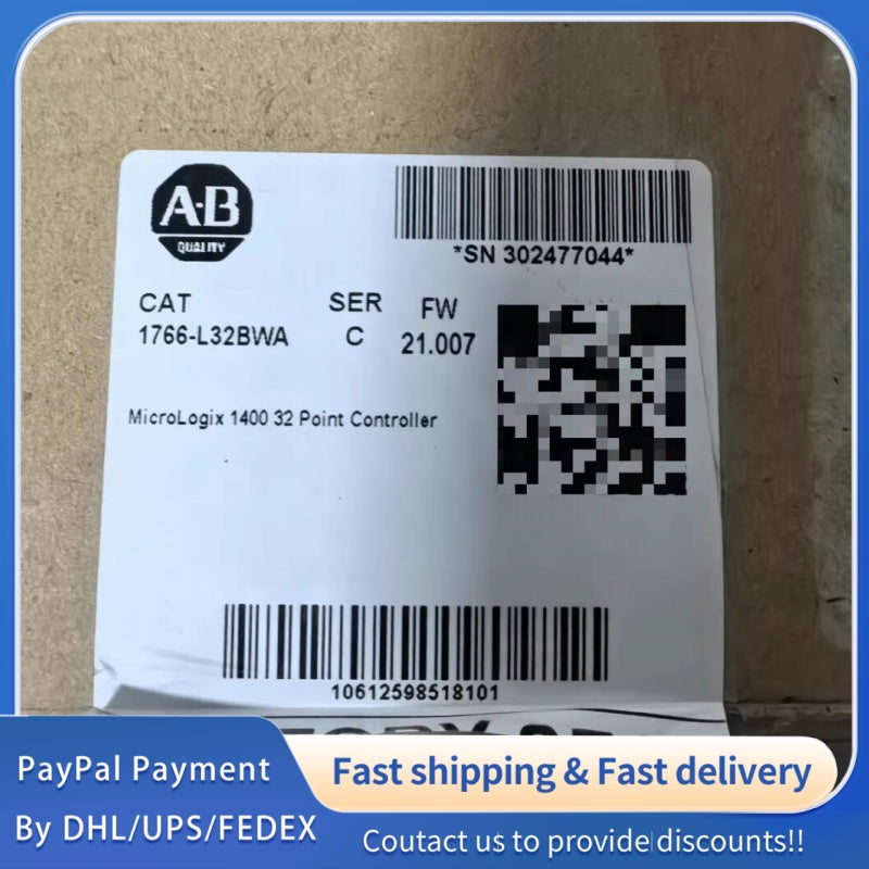 1  PCS new AB 1766-L32BWA MicroLogix 1400 PLC Controller #LYQ007