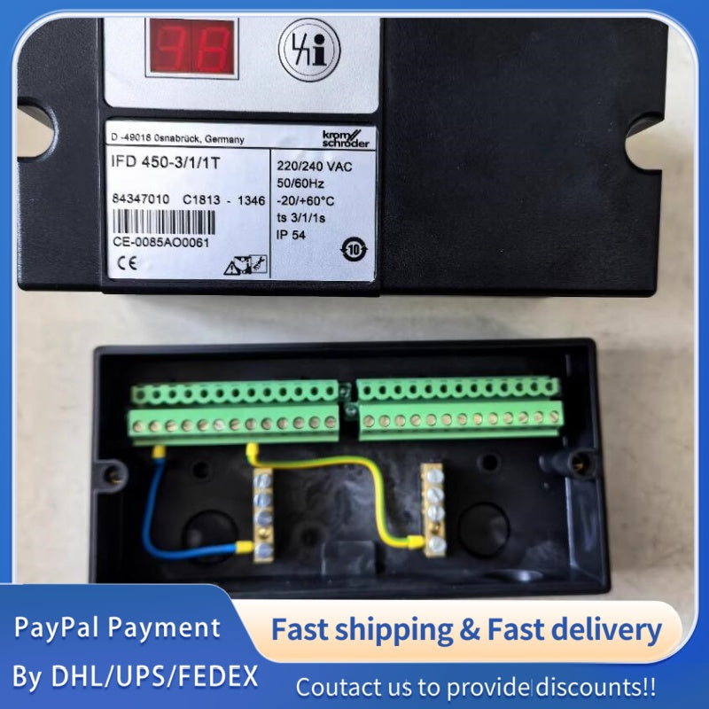 1  PCS used Krom/Schroder Controller Base  IFD 450-3/1/1T #LYQ007