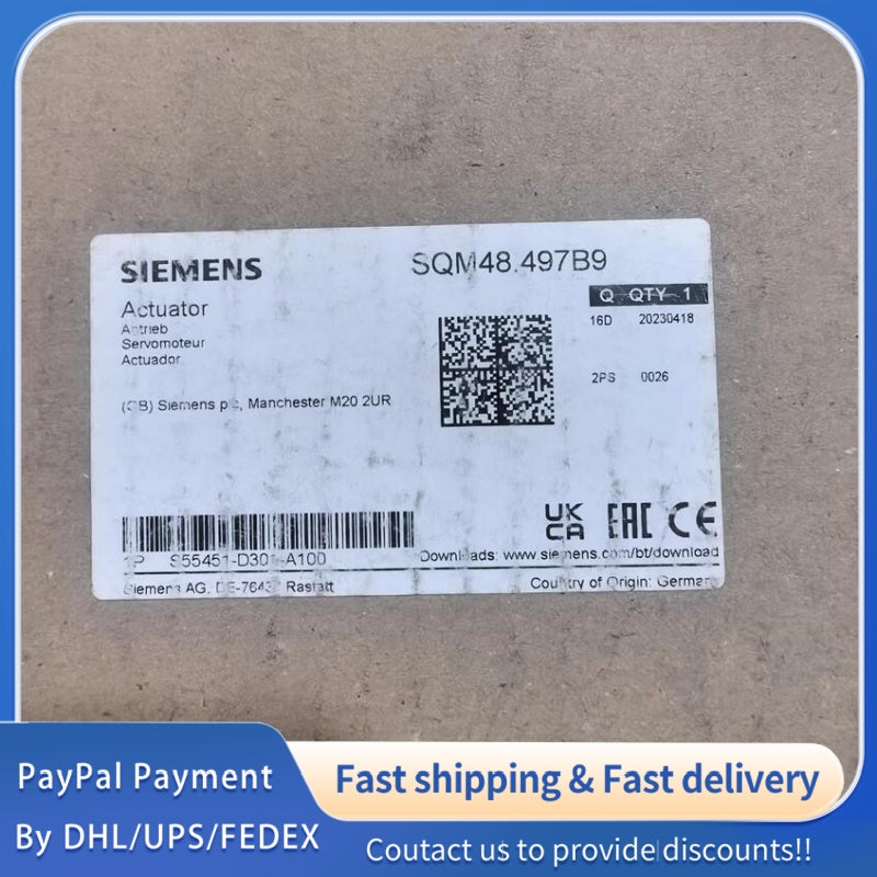 1  PCS NEW Siemens Servo Motor SQM48.497B9 #LYQ007