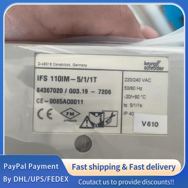 1  PCS used Kromschroeder IFS110IM-5/1/1T Automatic Gas Burner#LYQ007