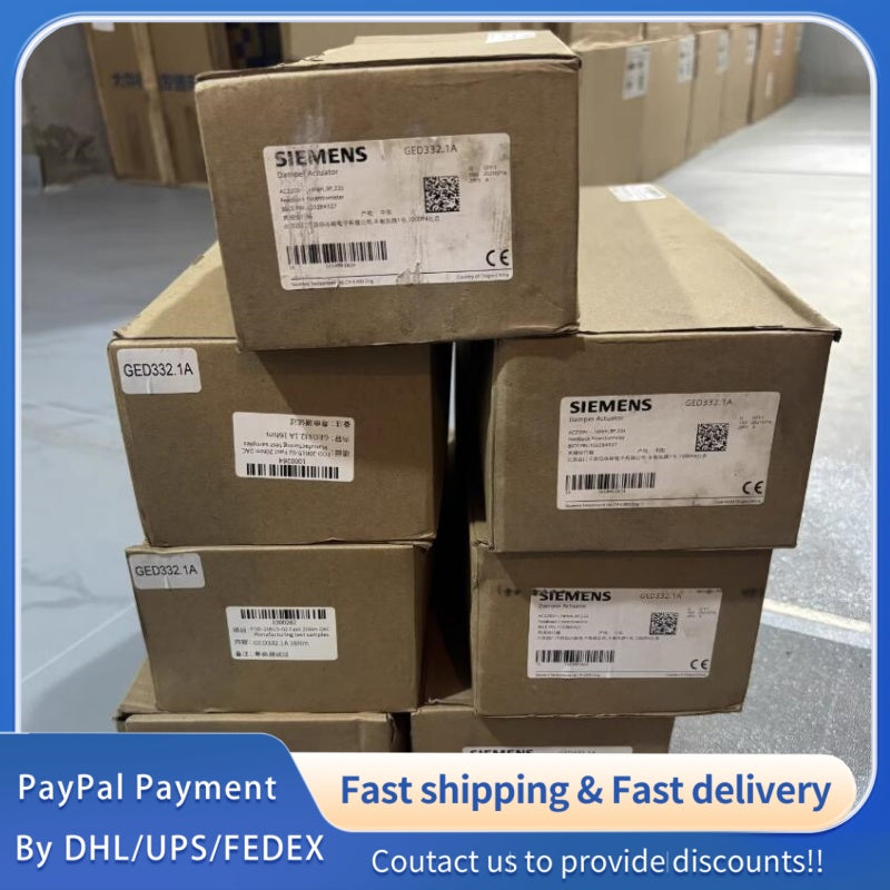 1  PCS new Siemens Fast Electric Damper Actuator GED332.1A /16NM #LYQ007