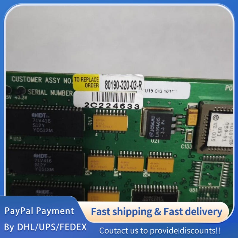 1  PCS used AB Control Board 80190-320-03-R #LYQ007