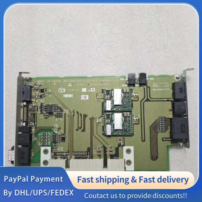 1  PCS used Mitsubishi Control Board TZ381 BU768A312G51 #LYQ007