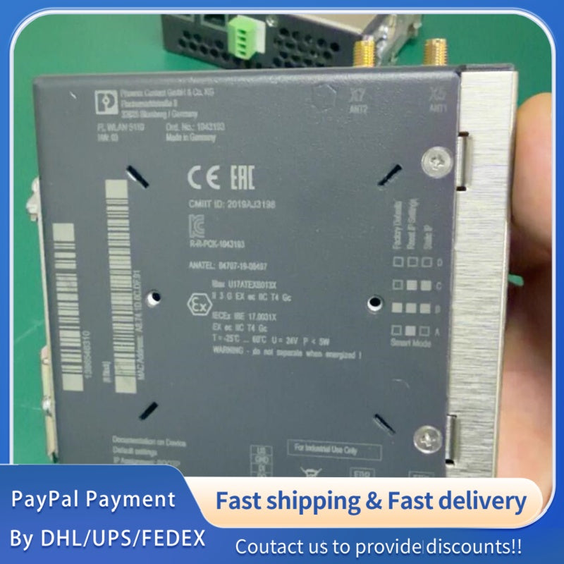1  PCS used Phoenix FL WLAN 5100 Wireless Module #LYQ007