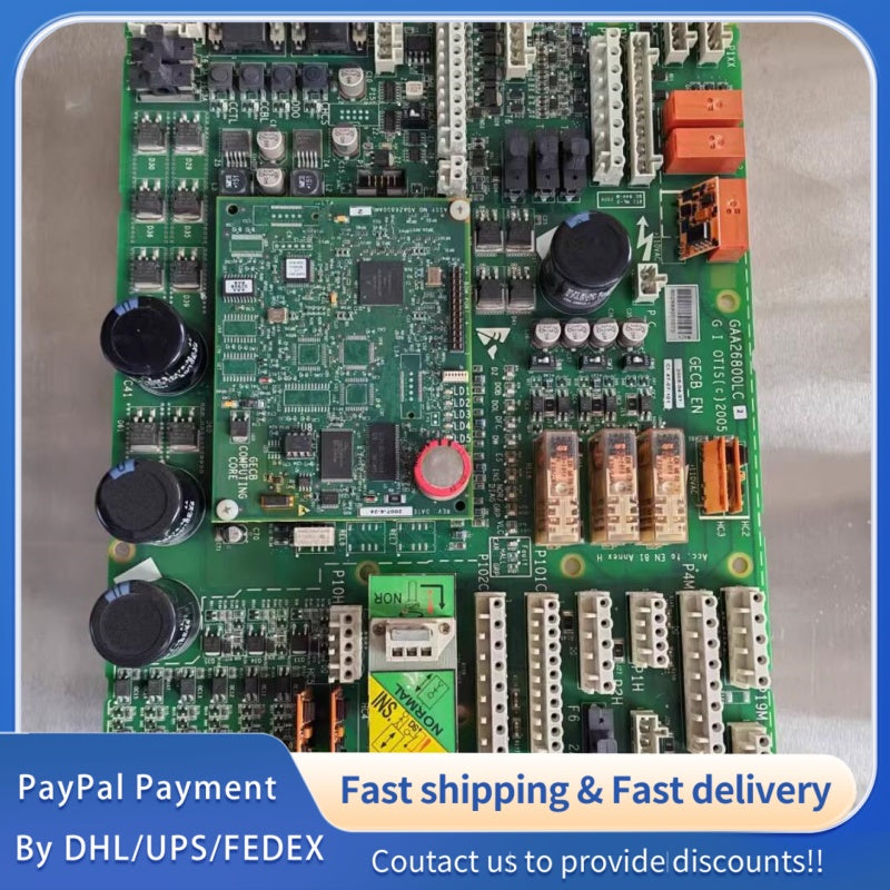1  PCS used Otis Elevator GECB Mainboard GAA26800LC1 #LYQ007