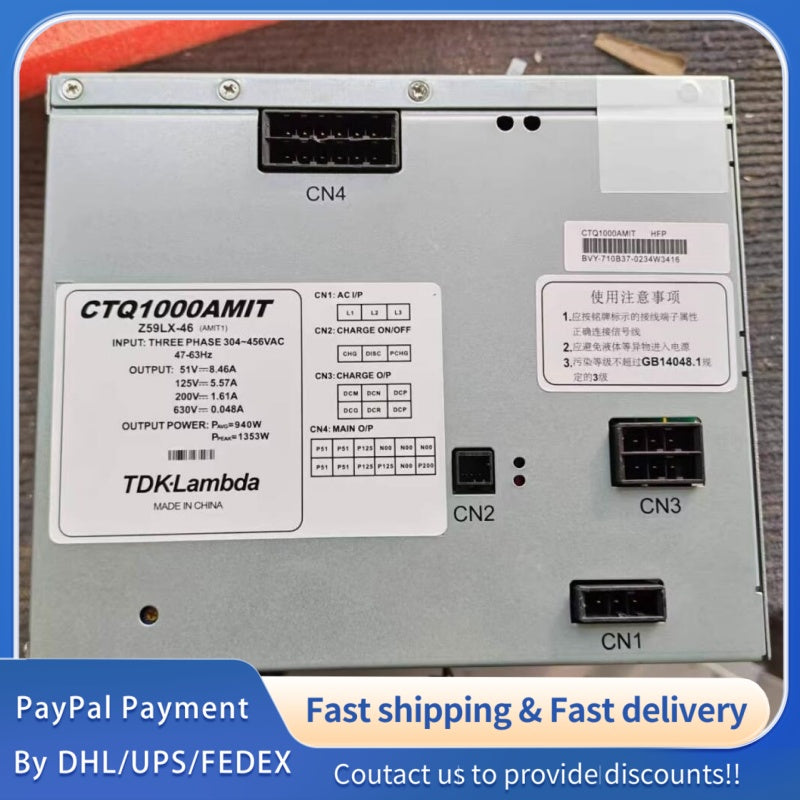 1  PCS USED Mitsubishi Elevator DC Power Supply Z59LX-46 #LYQ007