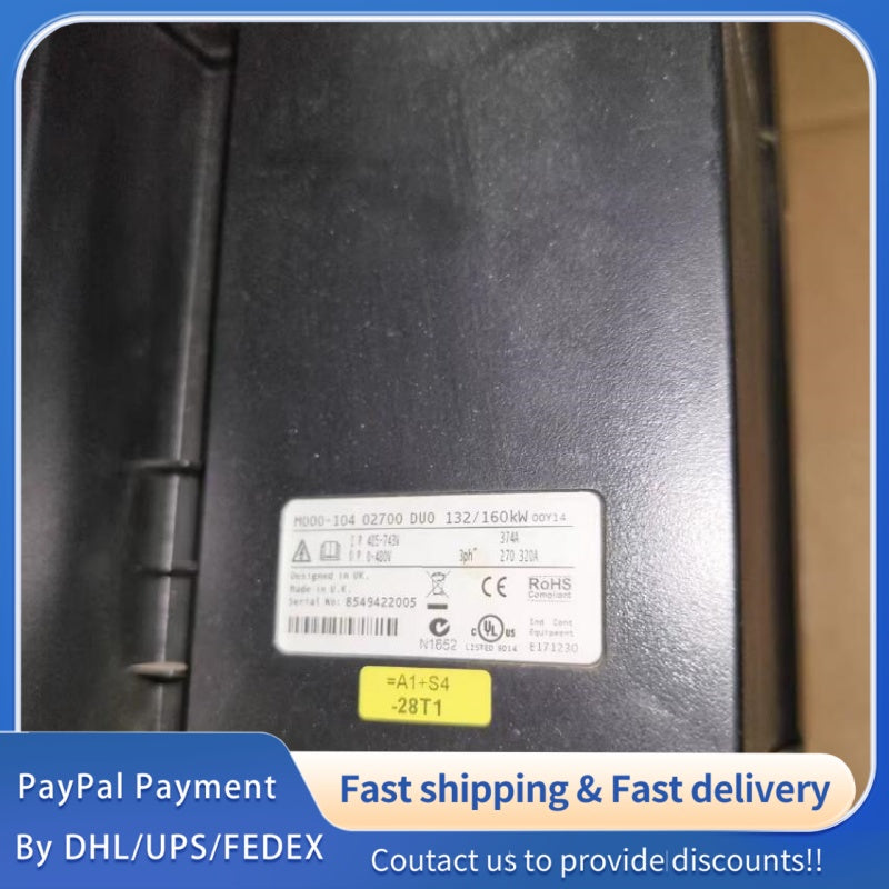 1  PCS USED Emerson Inverter M000-104 02700 DUO #LYQ007