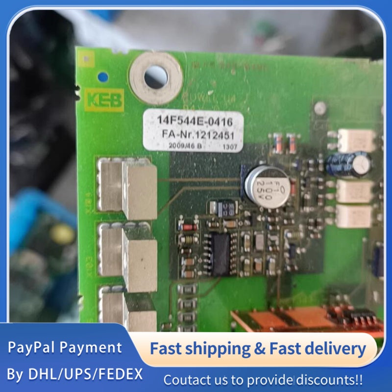 1  PCS used KEB F5 7.5KW Inverter Drive Board 14F544E-0416#LYQ007