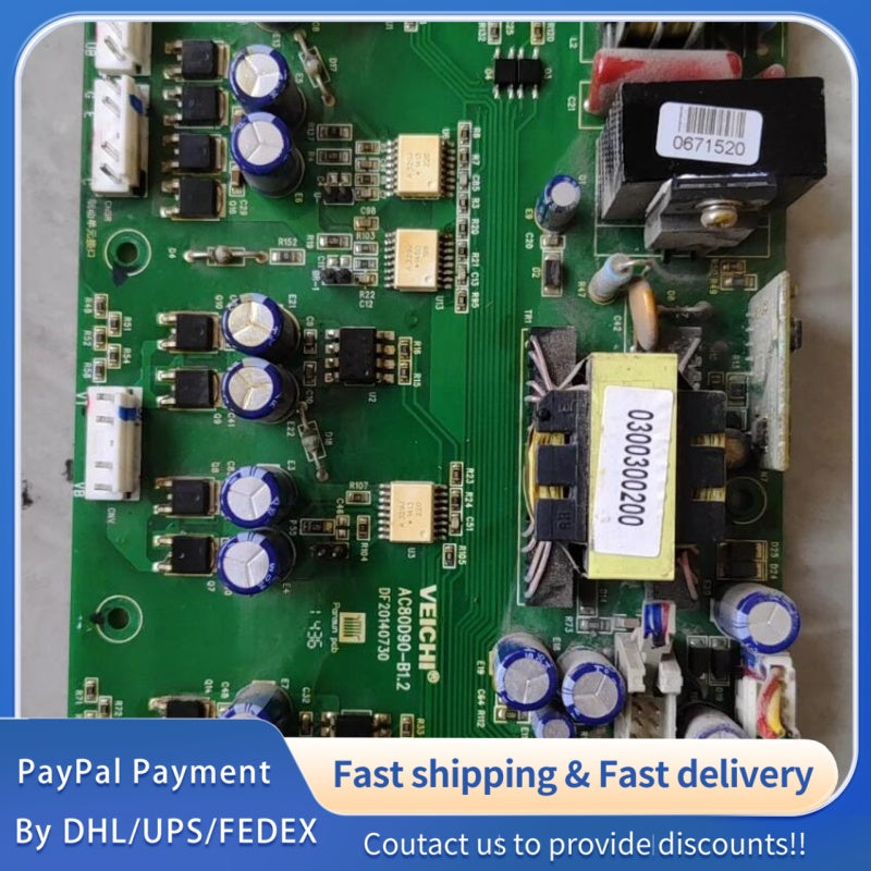 1  PCS used VEICHI AC80D90-B1.2 driver board