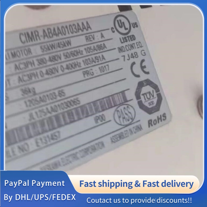 1PCS used Yaskawa A1000 Inverter CIMR-AB4A0103AAA #LYQ007