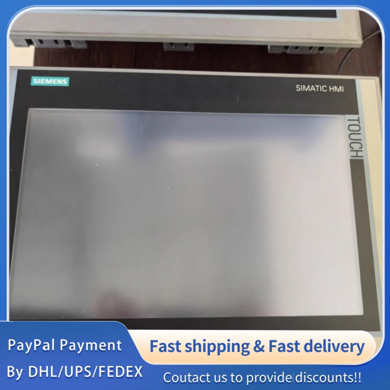 1  PCS used Siemens Touchscreen TP1200  6AV2124-0MC01-0AX0 #LYQ007