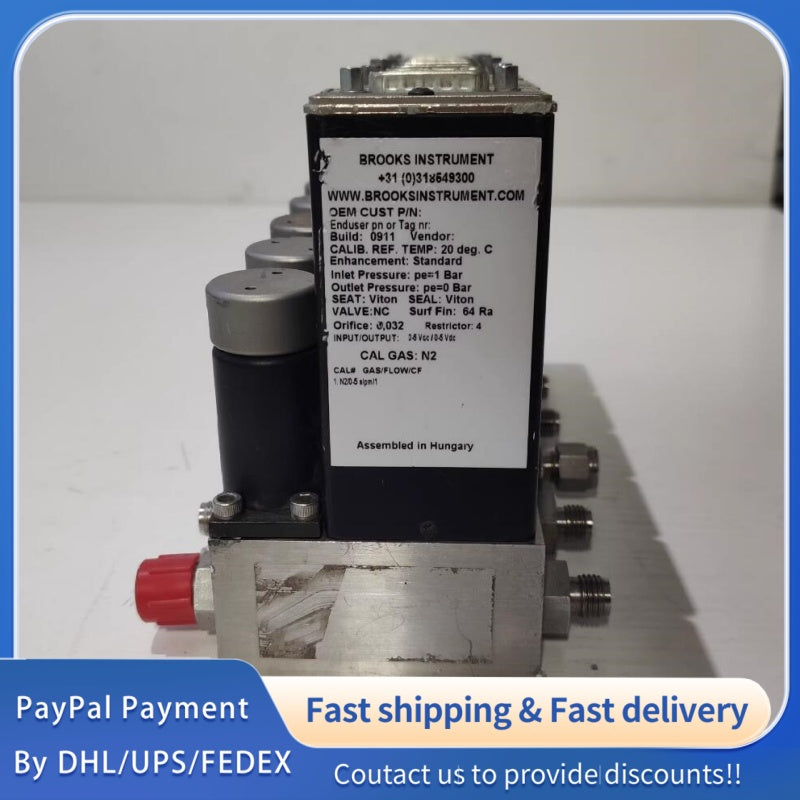 1  PCS used BROOKS Mass Flow Meter SLA5850SB1AB1B2A1L4Y1AA #LYQ007
