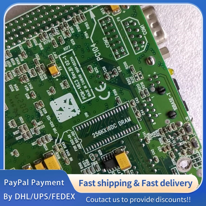1  PCS used  Advantech Industrial Motherboard PCM-4823 Rev.B1 01-1 #LYQ007