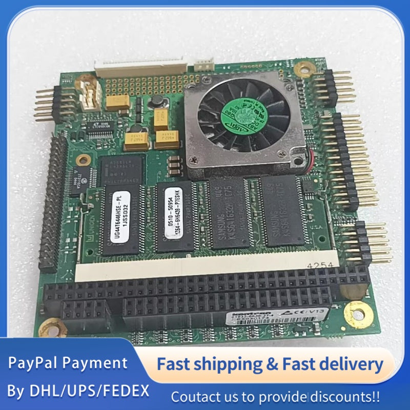 1  PCS used Kontron 01032-0000-27-4 Industrial Mainboard #LYQ007