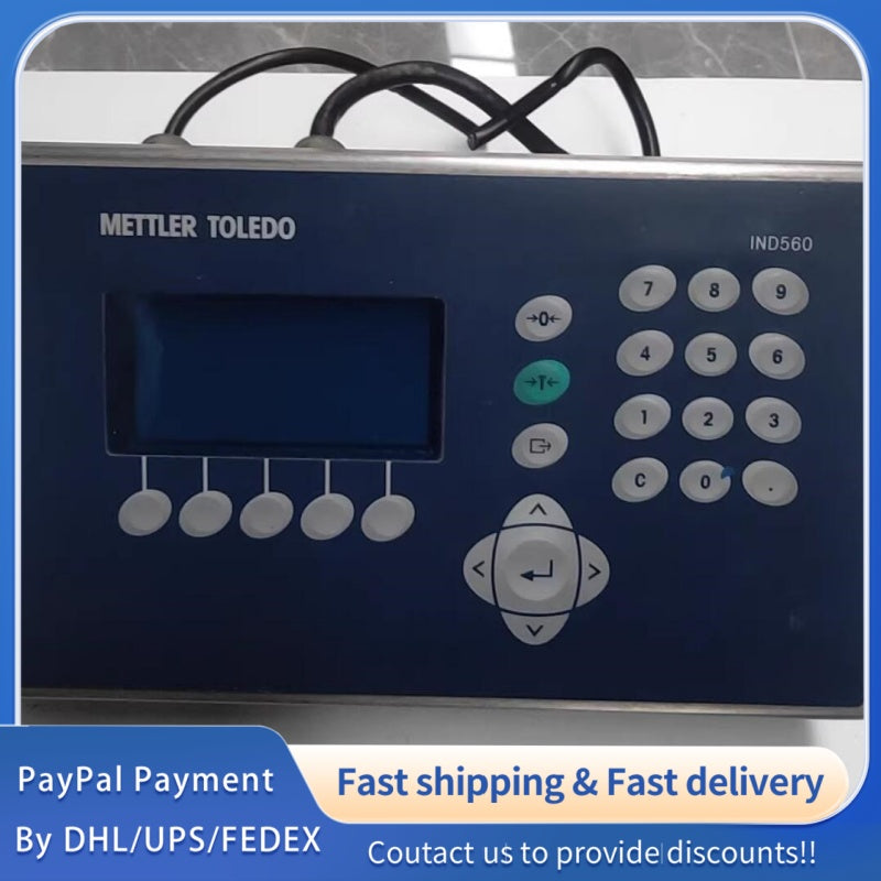 1  PCS USED Mettler Toledo Weighing Display Controller 56H1-0000B-0J0-023 #LYQ007