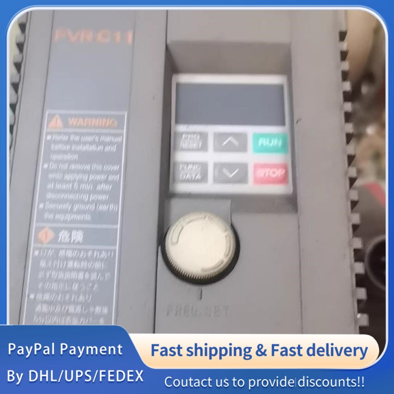 1  PCS USED Fuji Inverter FVR2.2C11S-2FN #LYQ007