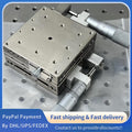 1  PCS used Suruga Seiki BSS26-80C Manual Stainless Steel XY Adjustment Stage #LYQ007