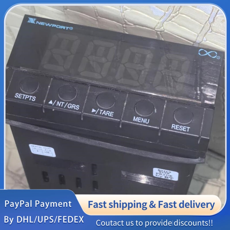 1  PCS USED NEWPORT Infinity Panel Meter INFCS-400B #LYQ007