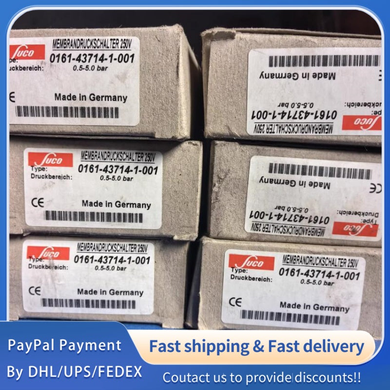1  PCS new SUCO 0161-43714-1-001 Pressure Sensor