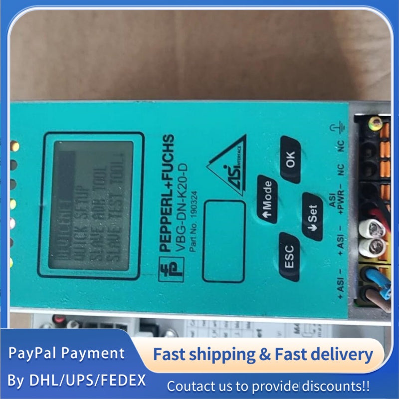 1  PCS USED PEPPERL+FUCHS Communication Gateway Module VBG-DN-K20-D #LYQ007