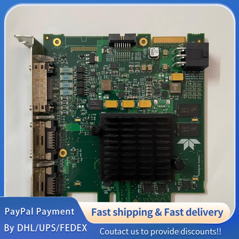 1  PCS used DALSA Line Scan Industrial Camera Acquisition Card OR-Y4CO-XPX00 #LYQ007