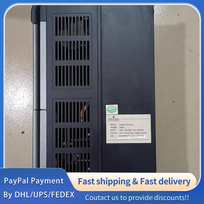 1  PCS used Emerson Inverter EV5000-4T0150G #LYQ007