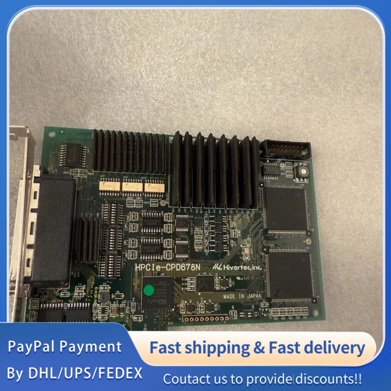 1  PCS USED Hivertec Control Card HPCIe-CPD678 #LYQ007