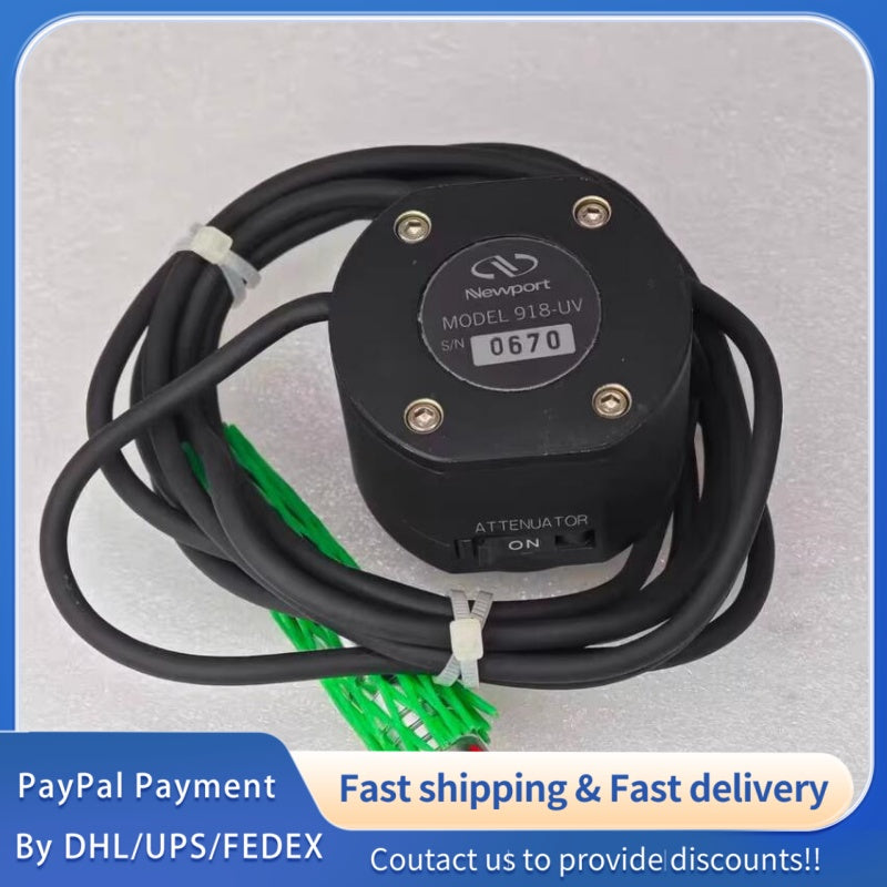 1  PCS used Newport 918-UV Optical Detector #LYQ007