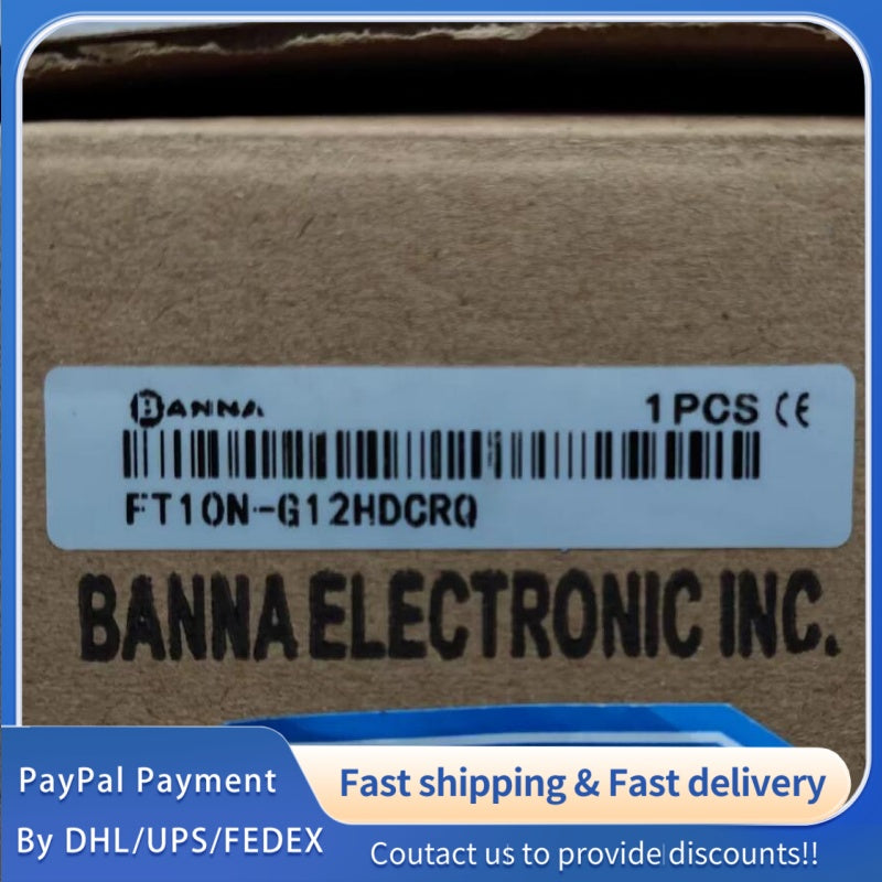 1  PCS used BANNA Flow Switch FT10N-G12HDCRQ#LYQ007