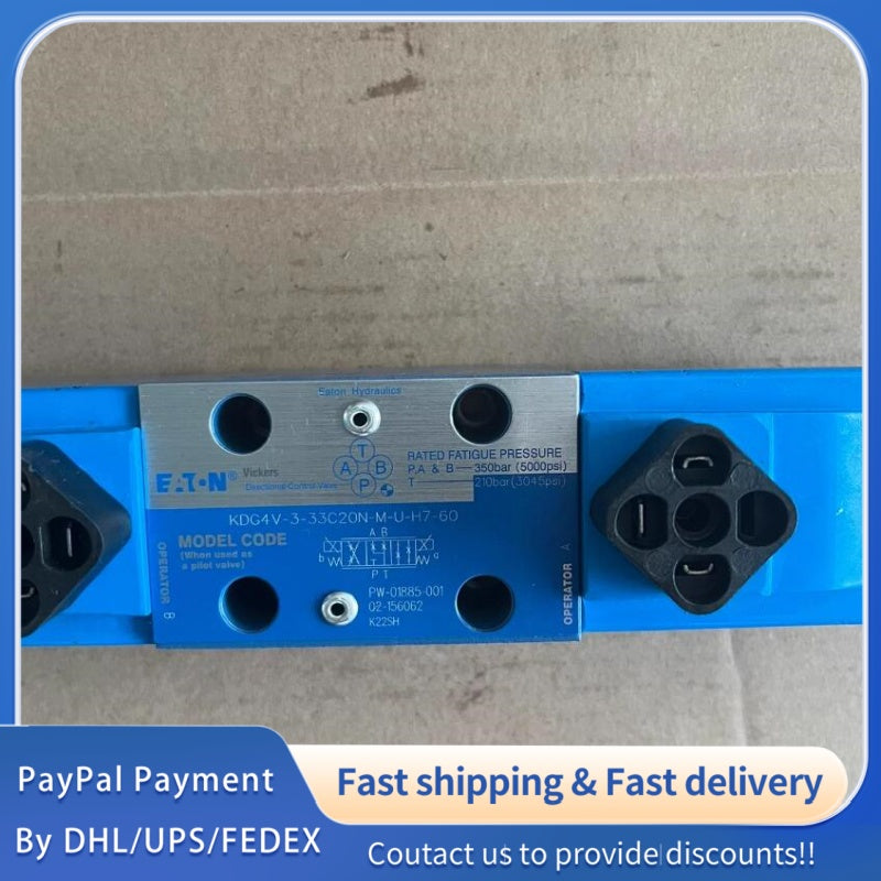 1  PCS NEW Vickers KDG4V-3-33C20N-M-U-H7-60 Proportional Valve#LYQ007