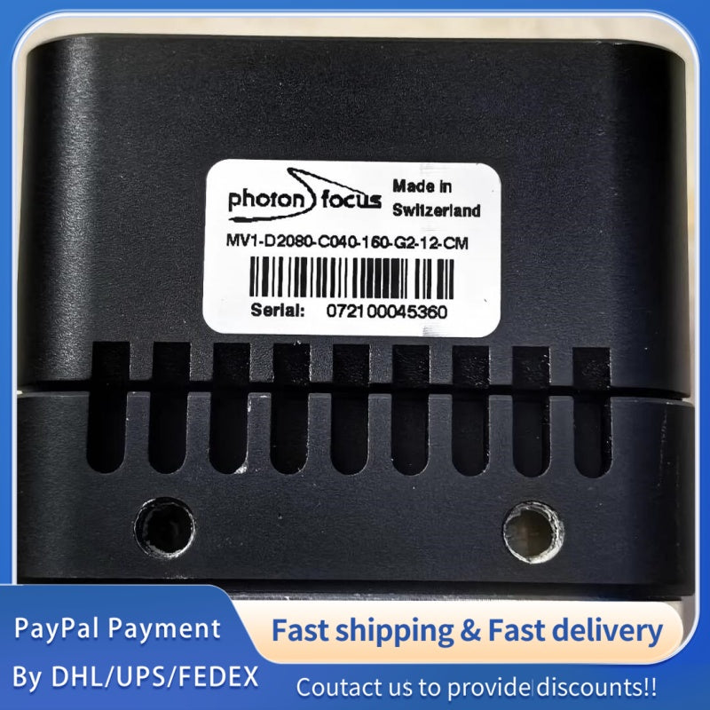 1  PCS used Photon Focus MV1-D2080-C040-160-G2-12-CM Industrial Camera #LYQ007