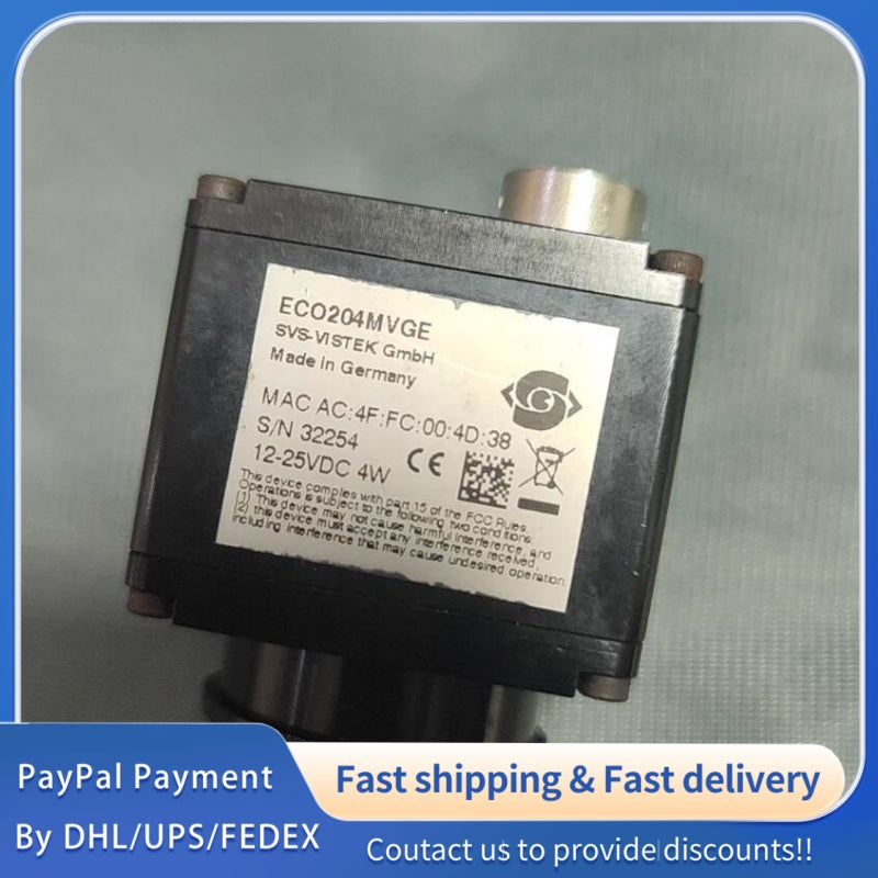1  PCS used SVS ECD204MVGE Industrial Camera #LYQ007