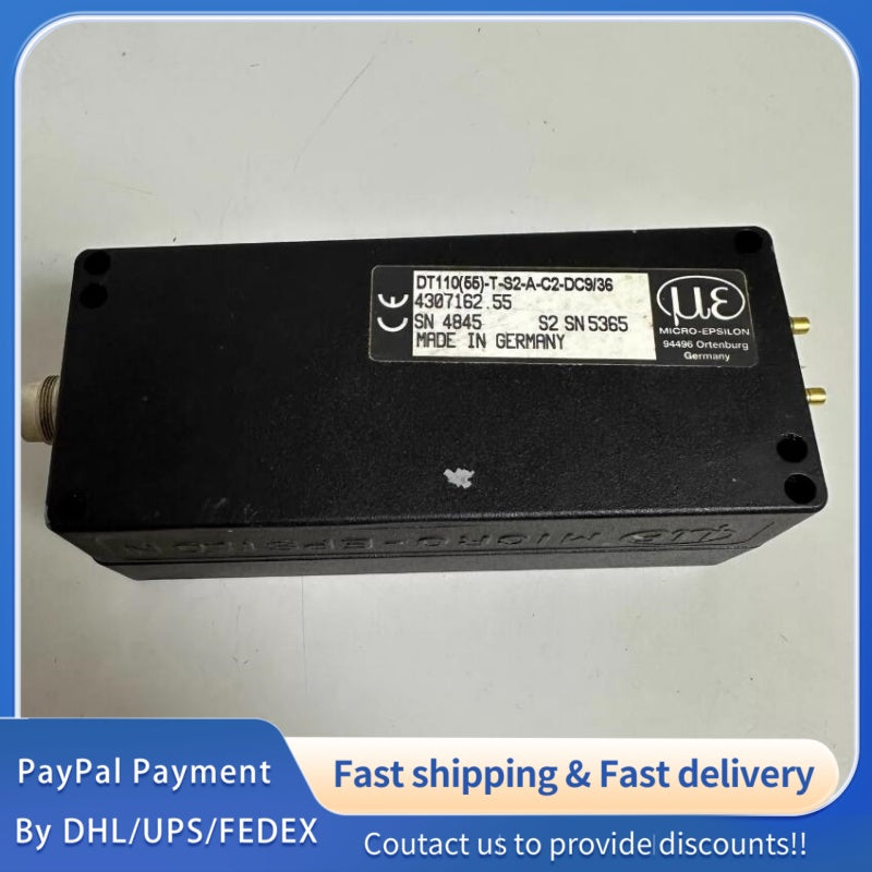 1  PCS used MICRO-EPSILON  Controller DT110(55)-T-A-C2-DC9/36#LYQ007