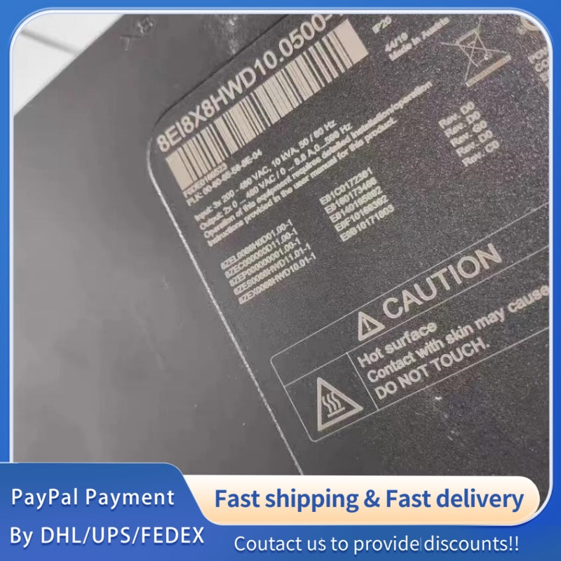 1  PCS USED B&R ACOPOS P3 Servo Drive 8EI8X8HWD10.0500-1 #LYQ007