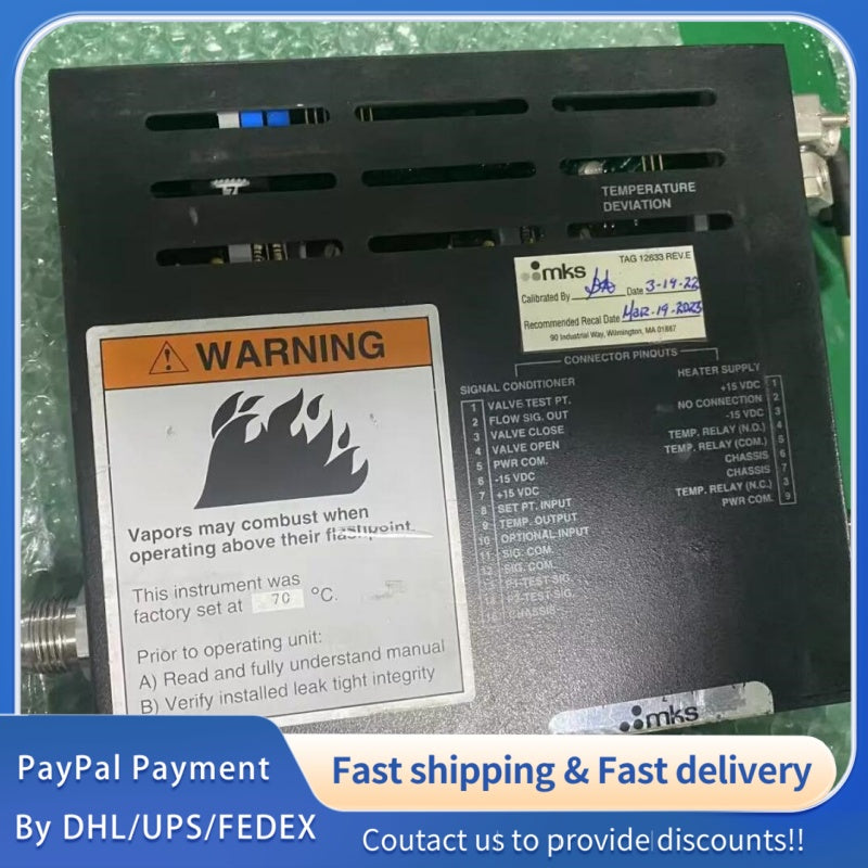 1  PCS USED MKS 1152C-903M Vapor Source Mass-Flo® Controller #LYQ007