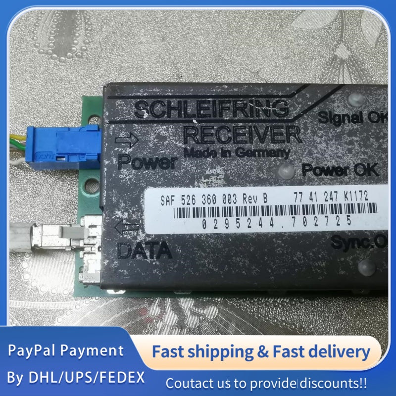 1  PCS used SIEMENS CT Fiber Optic Receiver SAF 526360003.REV B #LYQ007