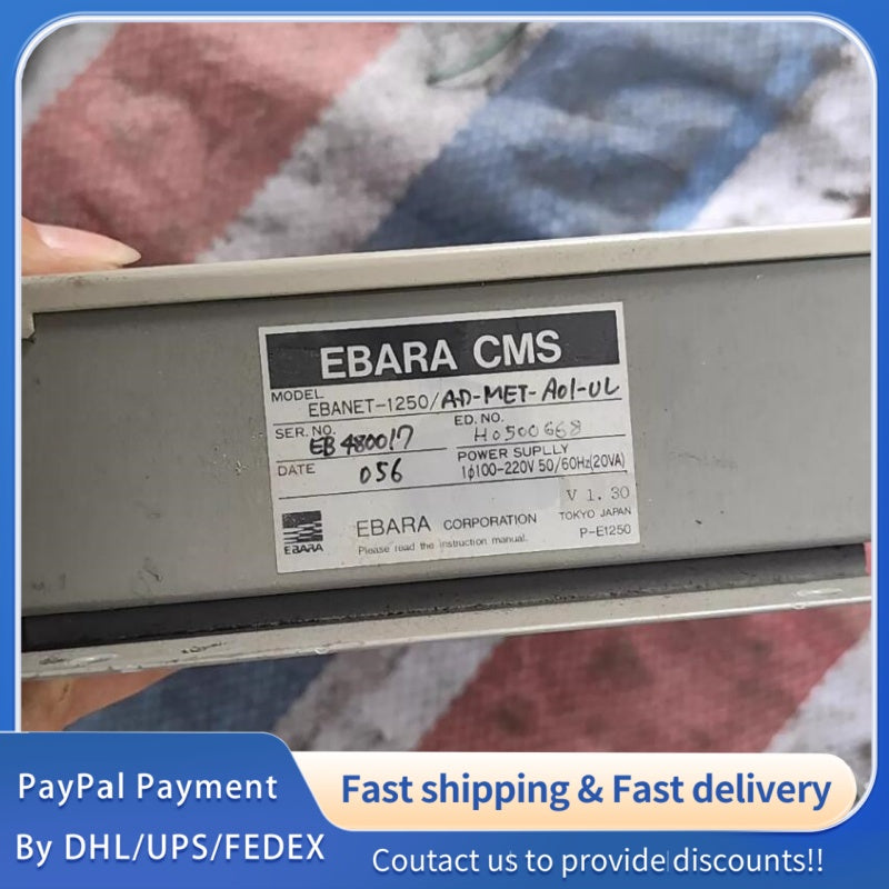 1  PCS used EBARA EBANET-1250/AD-MET-A01-UL Communication Module #LYQ007