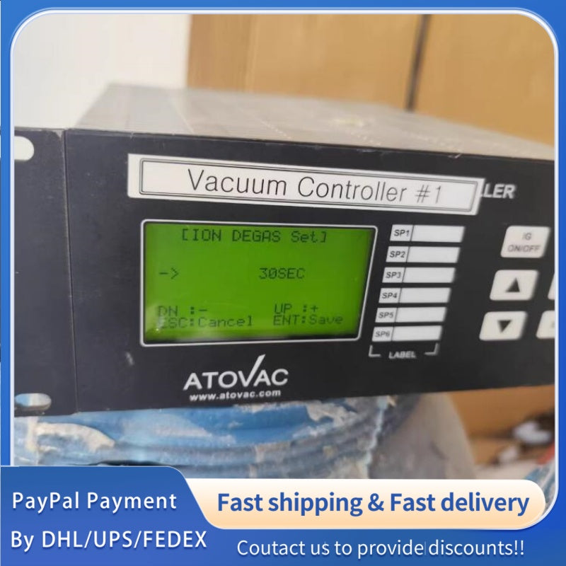 1  PCS used ATOVAC Vacuum Controller GVC2200-IO00-OR #LYQ007