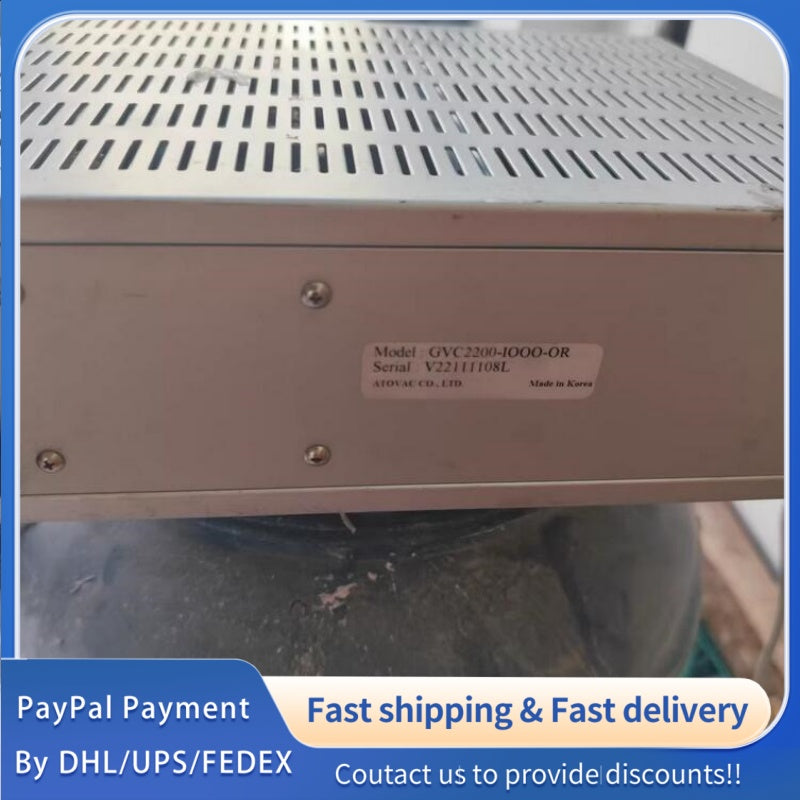 1  PCS used ATOVAC Vacuum Controller GVC2200-IO00-OR #LYQ007