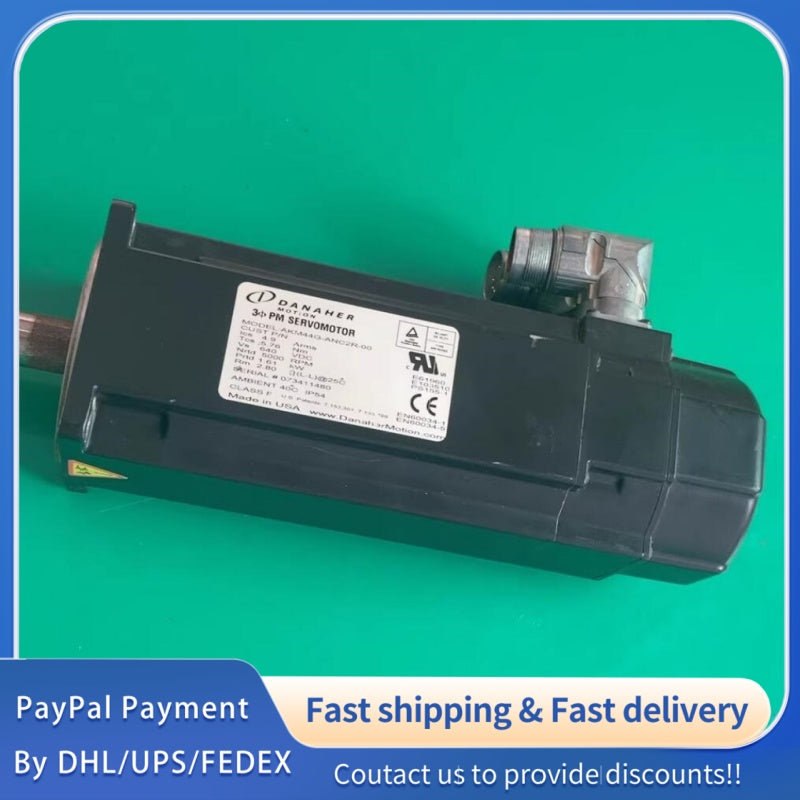 1  PCS used Kollmorgen AKM44G-ANC2R-00 Servo Motor #LYQ007