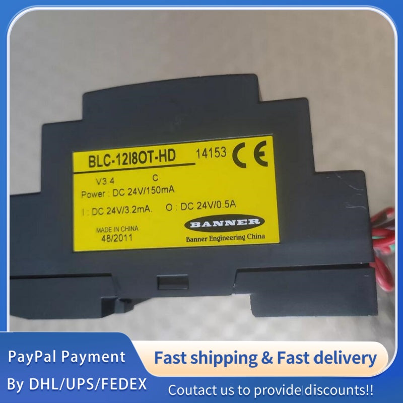 1  PCS USED Banner BLC‑1218OT‑HD Intelligent Logic Controller #LYQ007