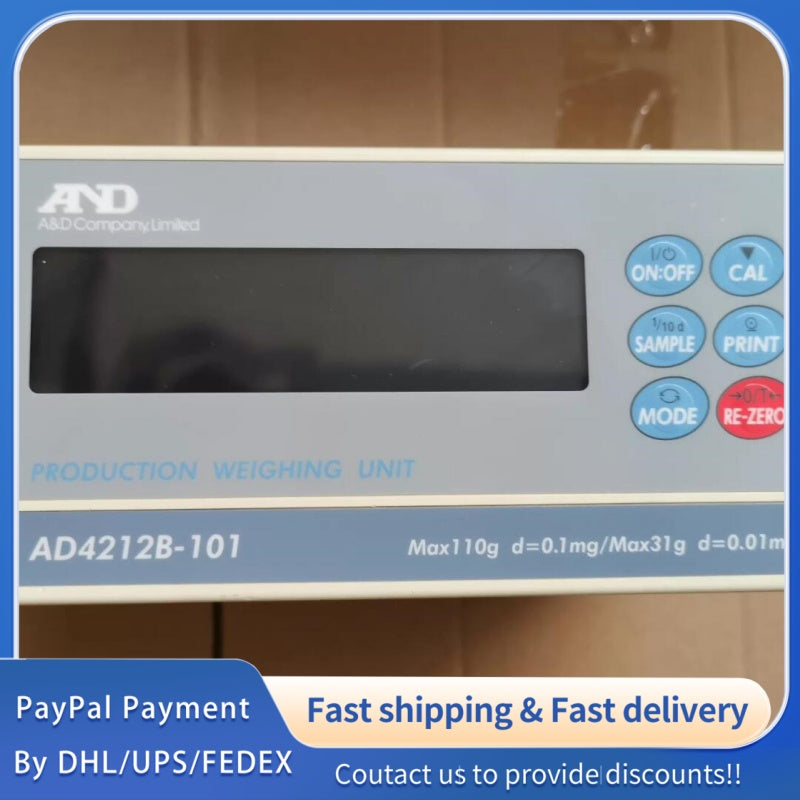 1  PCS used A&D AD‑4212B‑101 Pipette Calibration Balance #LYQ007