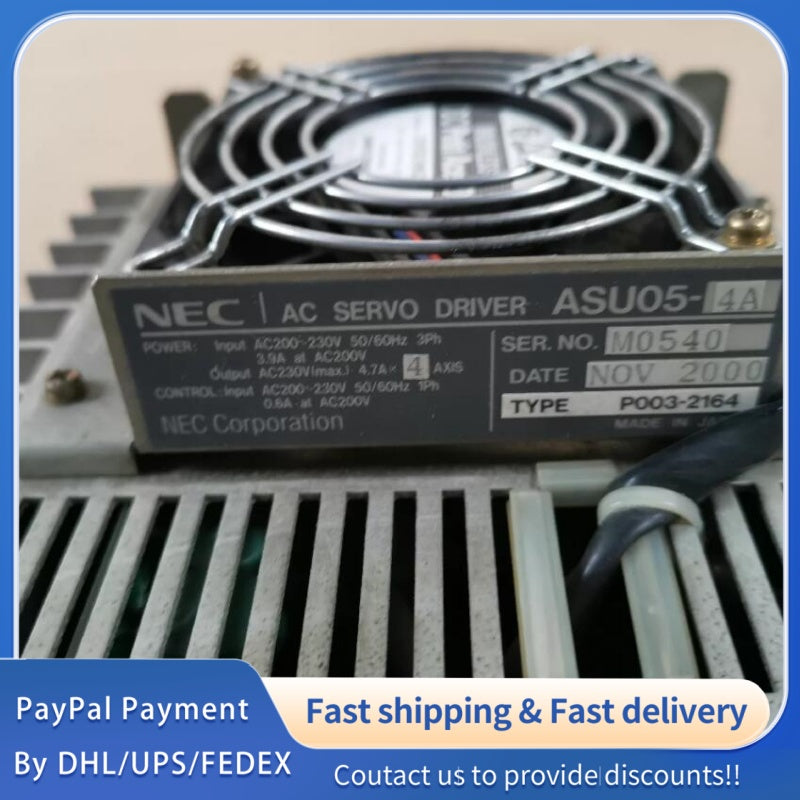 1  PCS USED NEC ASU05-4A (P003-2164) Servo Drive #LYQ007