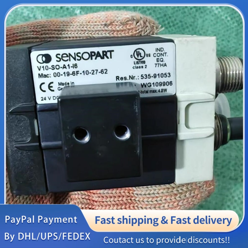 1  PCS USED  SensoPart V10-SO-A1-I6 (Order No. 535-91053) #LYQ007