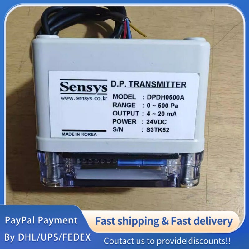 1  PCS used Sensys DPDH0500A Differential Pressure Sensor #LYQ007