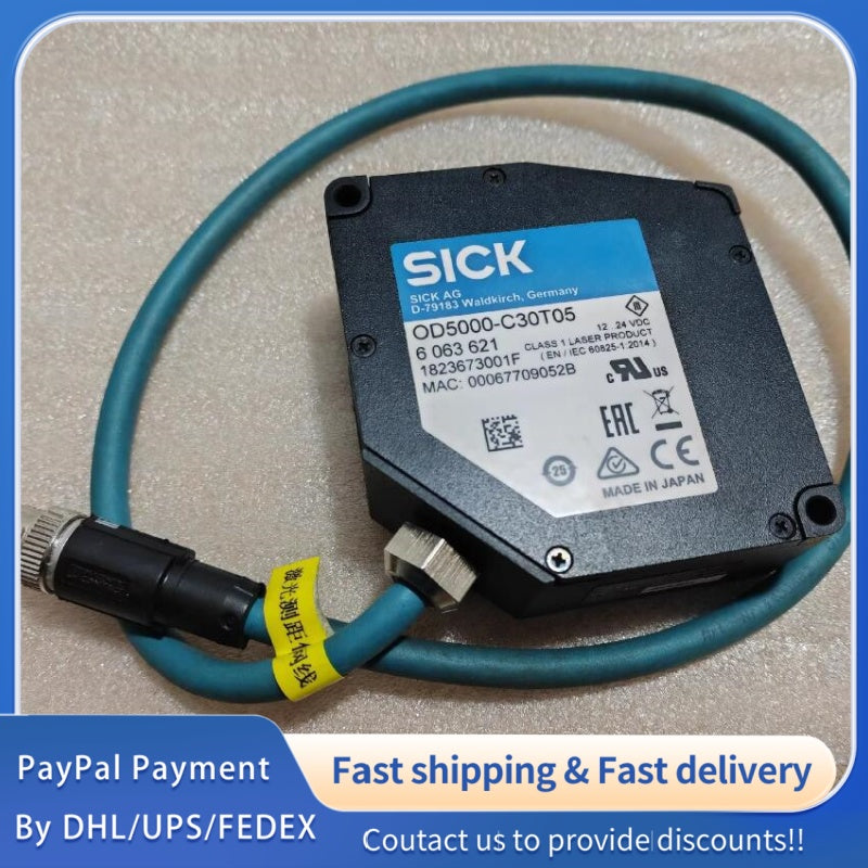 1  PCS used SICK OD5000‑C30T05 Displacement Sensor #LYQ007