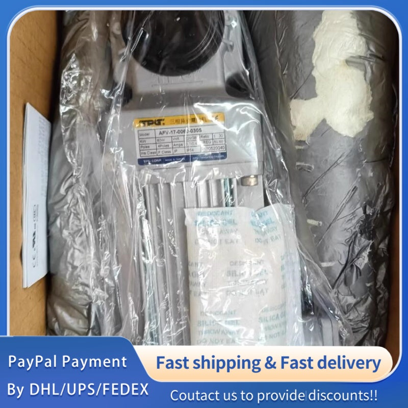 1  PCS USED TPG AFV‑17‑0060‑030S Right‑Angle Spiral Bevel Gear Motor#LYQ007