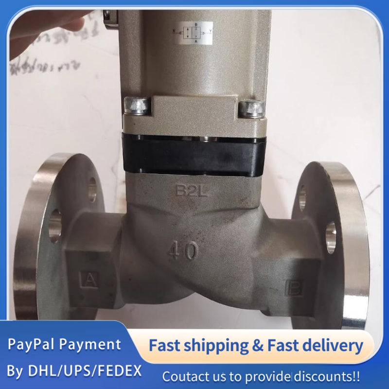 1  PCS NEW CKD Air-Operated 2-Port Valve SAB3S-40F-F #LYQ007
