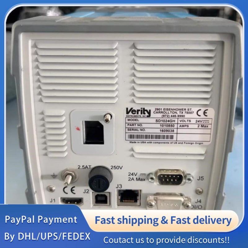1  PCS USED Verity SD1024GH Spectrometer Controller #LYQ007